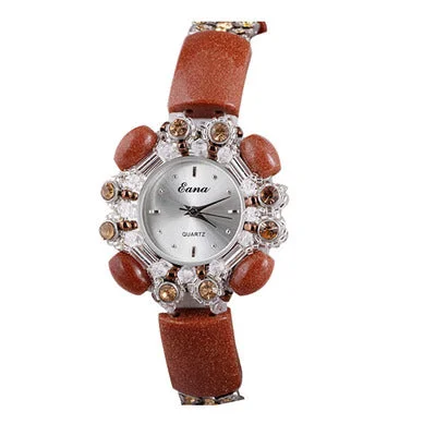 Braless braGold sandstone bracelet watch