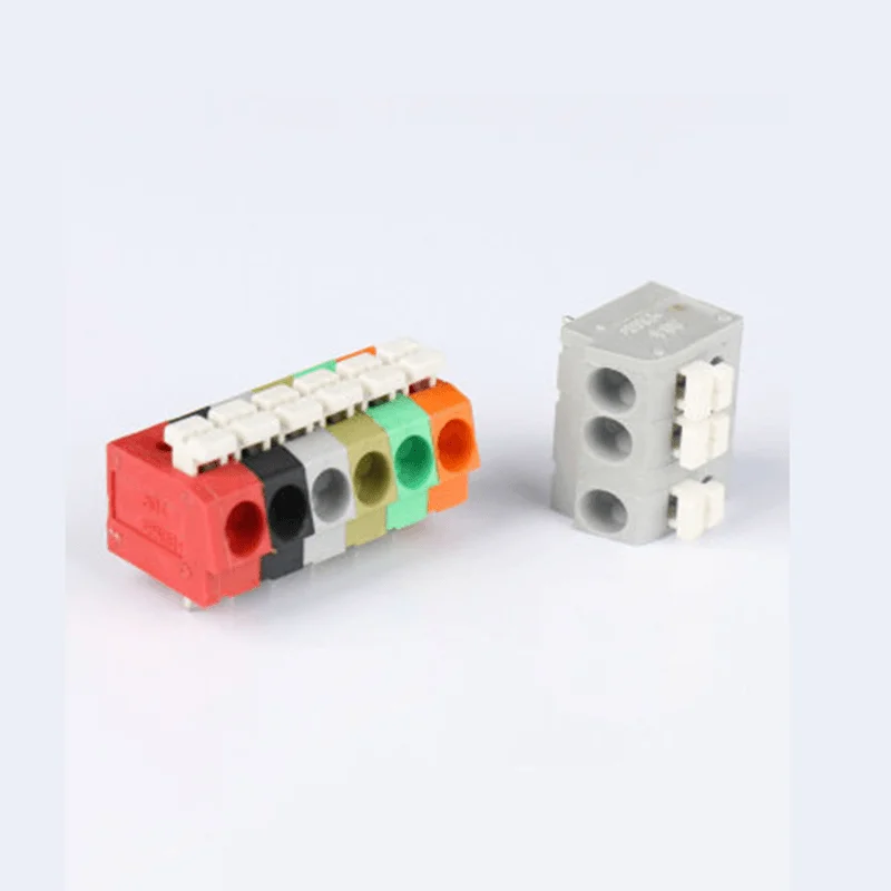 Multiway bra10PCS BEST 5 Pin Plug-In Brass Wire Connector Terminals LED Flame Retardant Terminal Block Connector