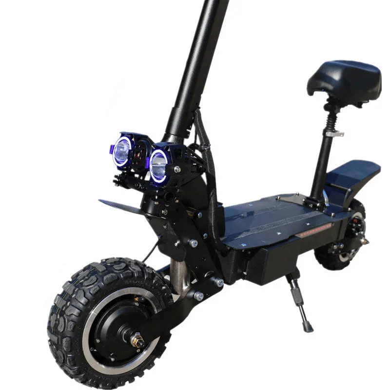 T-shirt braZAPCOOL T108 Dual Motor 29Ah 60V 3600W Electric Scooter 11 Inch 85Km/H Top Speed 70-90KM Mileage Max. Load 250Kg Oil Brake Folding Scooter EU Plug