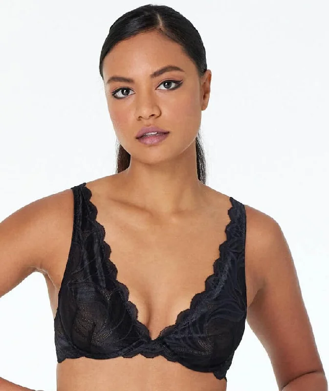 Sheer braMe. by Bendon Sienna Siesta Underwire Bra - Black