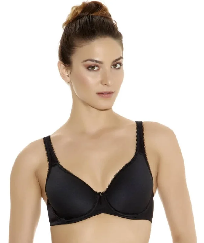 Bustier braWacoal Basic Beauty Contour Spacer Bra - Black