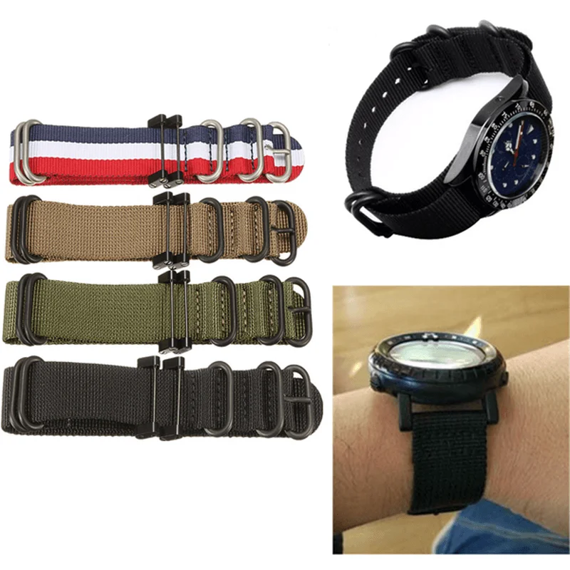 Lace braReplacement Nylon Watch Band Strap Bracelet for Suunto Essential/Core/Traverse Series 29 X 2.5Cm