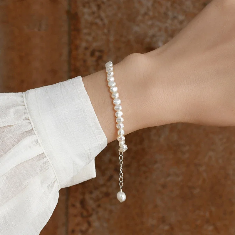 T-shirt braNatural Freshwater Pearl Bracelet Female Variant