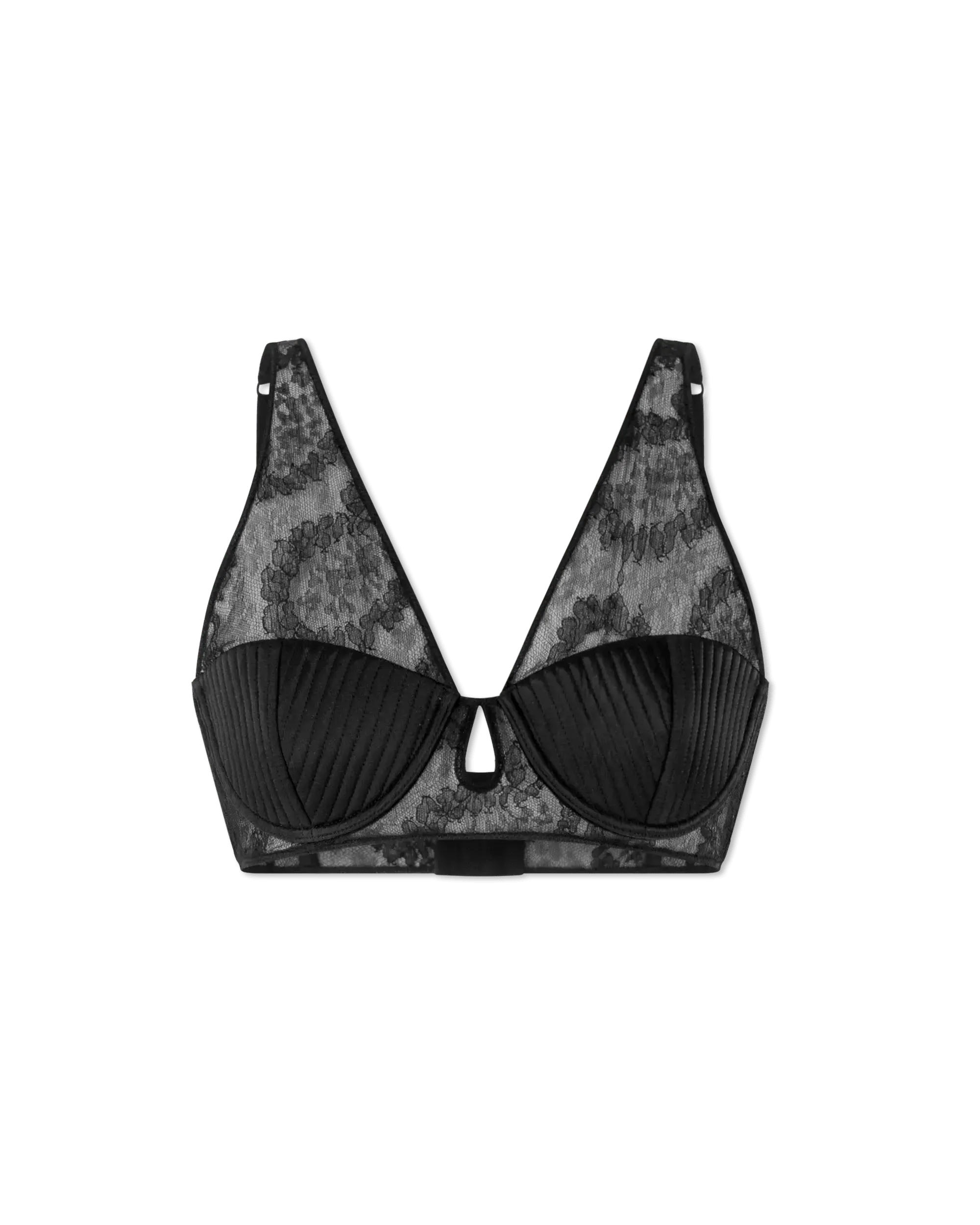 Animal print braTulip Cup Lace Bra