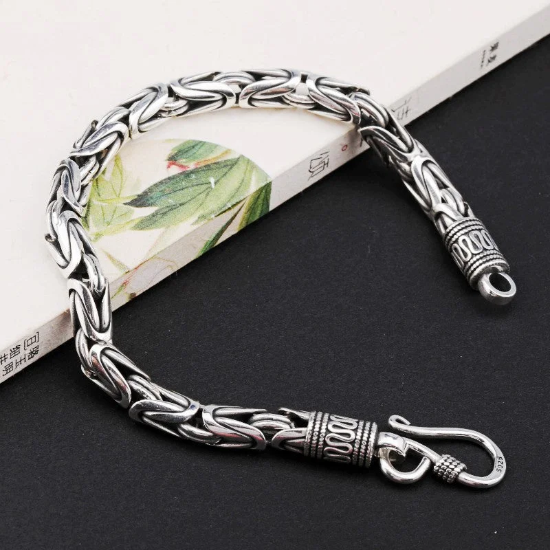 Smart braFashion Silver Vintage Ethnic Style Bracelet