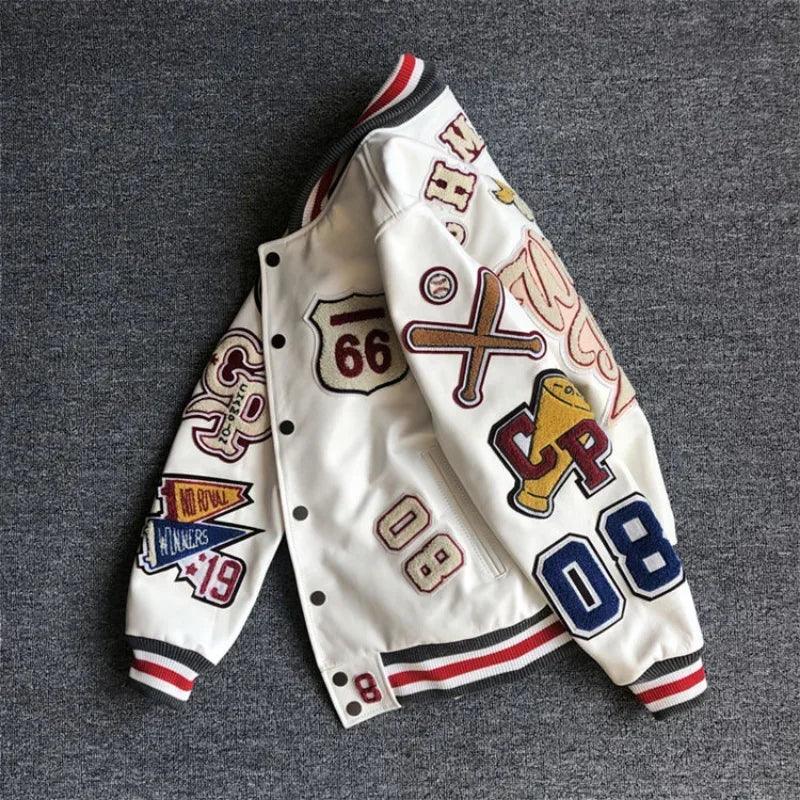 Track JacketsMen's Y2K Retro Varsity Jacket