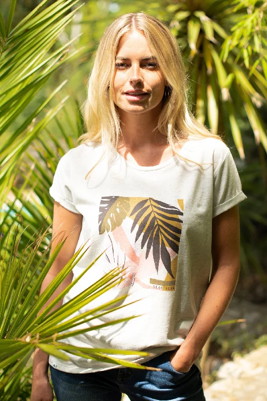 Ruffled JacketsAbstract Palms Tshirt