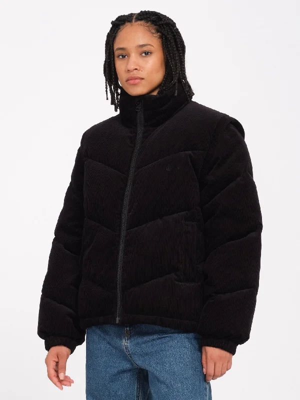 Field JacketsCord'N Puff Jacket - Black