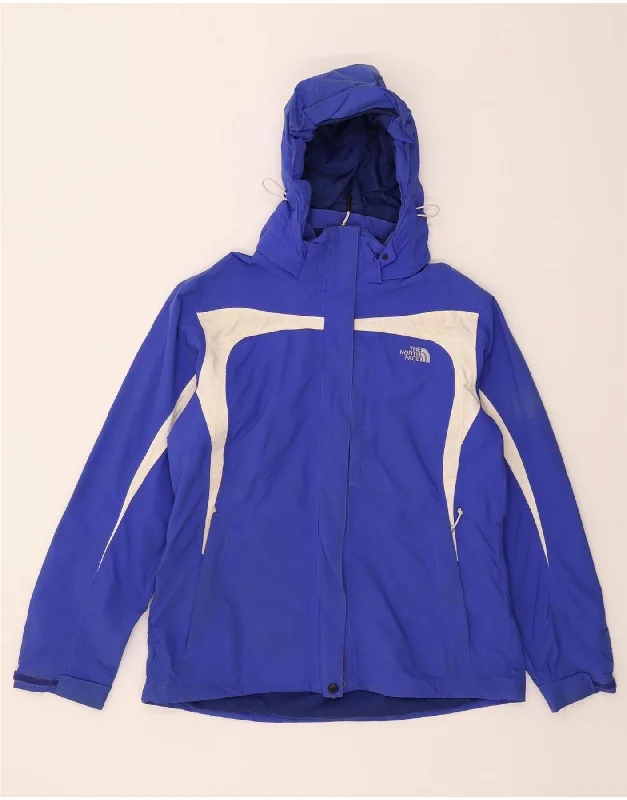 Glitter JacketsTHE NORTH FACE Womens Windbreaker Jacket UK 16 Large Blue Colourblock