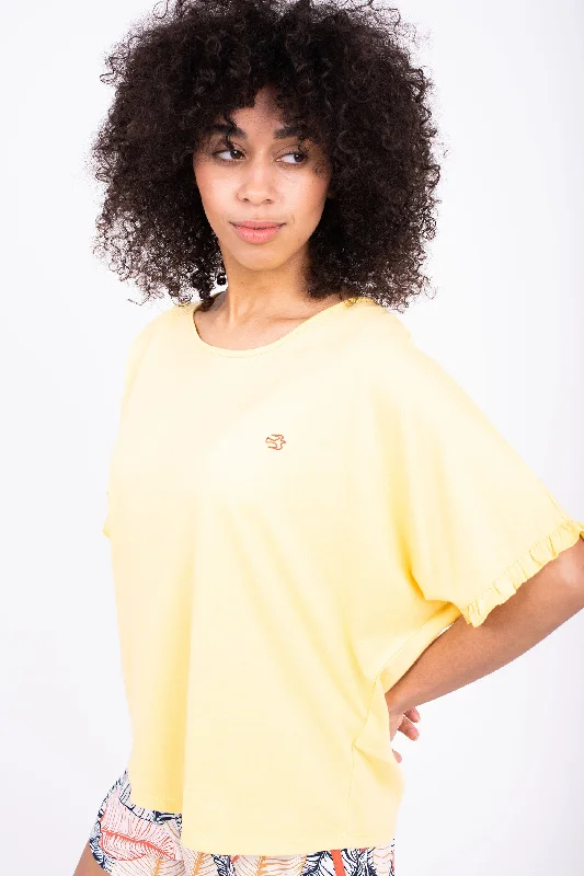 Camping JacketsValeria Yellow Tshirt