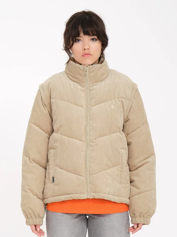 Ski JacketsCord'N Puff Jacket - KHAKI