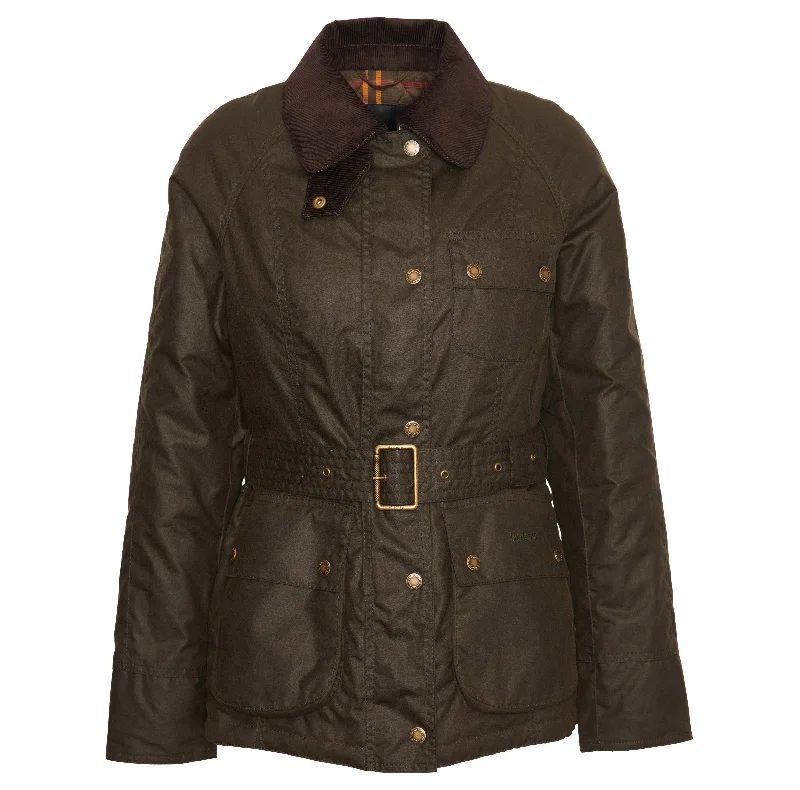 Down JacketsBarbour Solway Zipper Wax Jacket