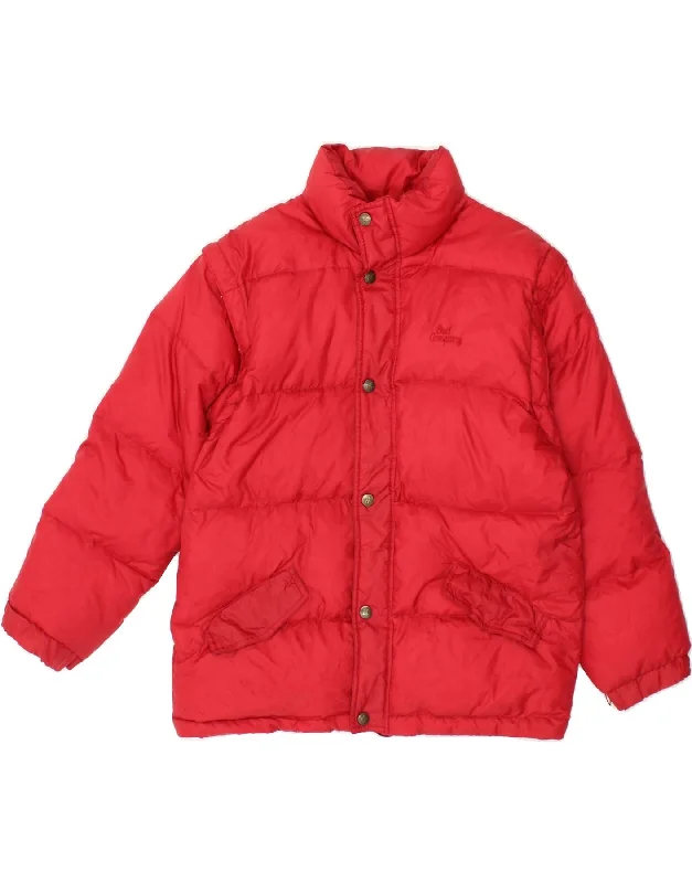 Summer JacketsBEST COMPANY Womens Padded Jacket UK 10 Small Red Nylon