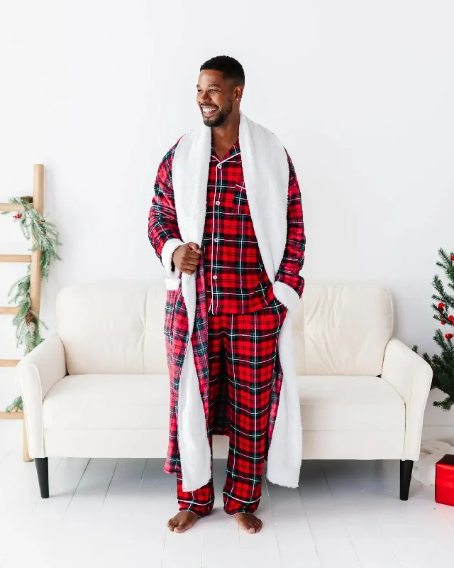 You Plaid Me At Hello Adult Plush Robe