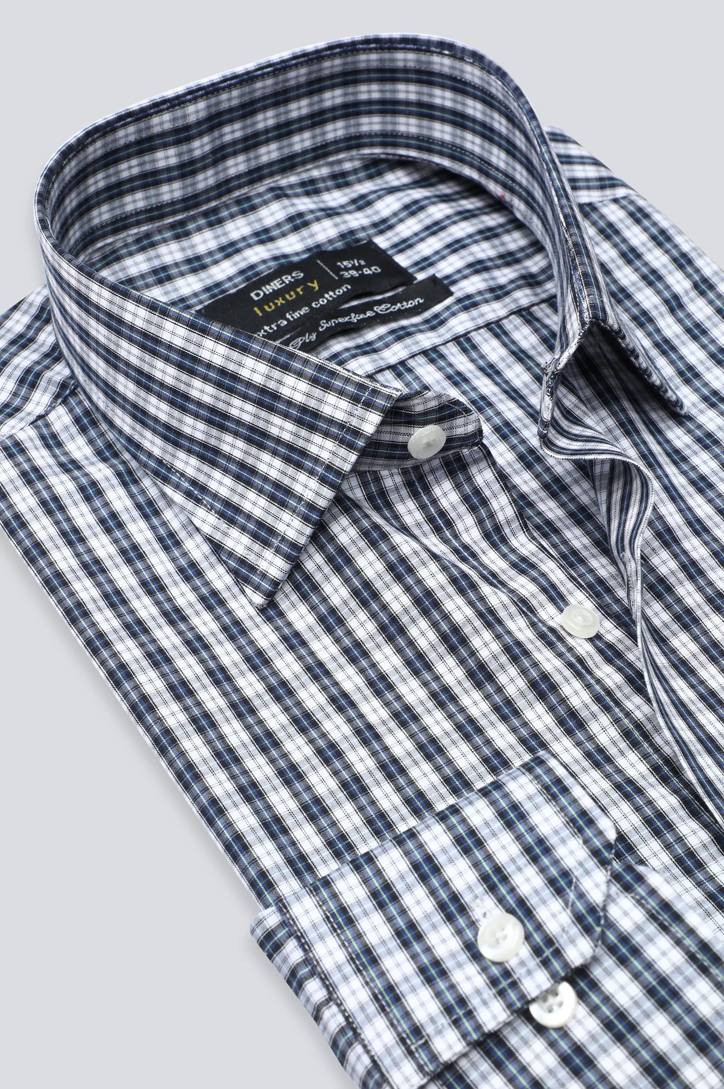 Multicolor Glenplaid Check Formal ShirtRayon Shirts