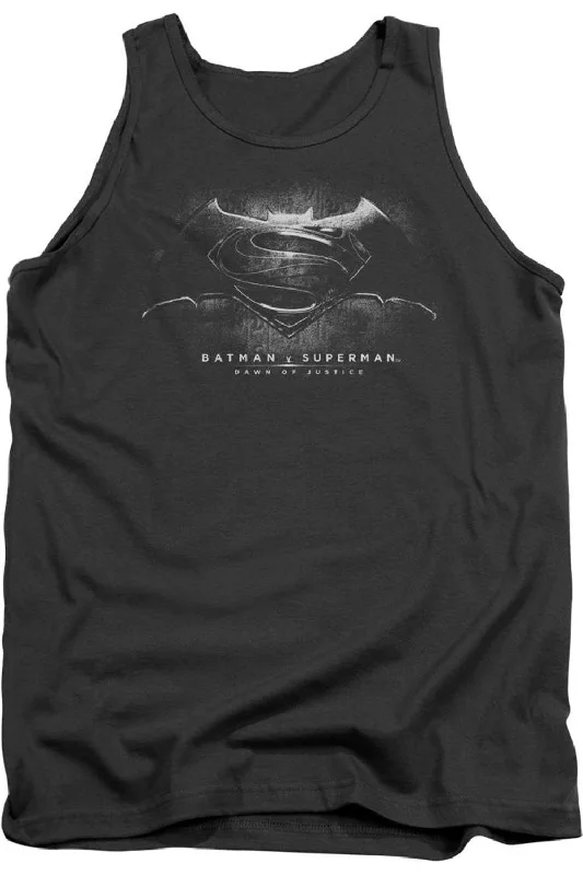 High-visibility vestBatman V Superman Bw Logo Adult Tank Top