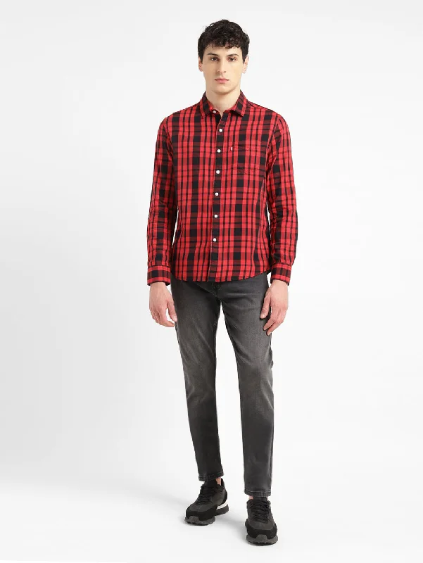 Men's Checkered Slim Fit ShirtSheer Shirts