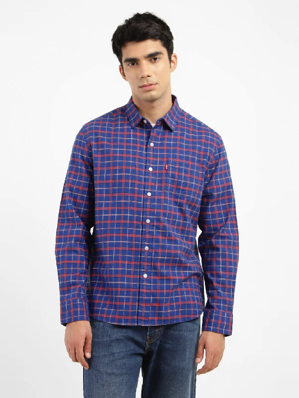 Men's Checkered Slim Fit ShirtBamboo Shirts