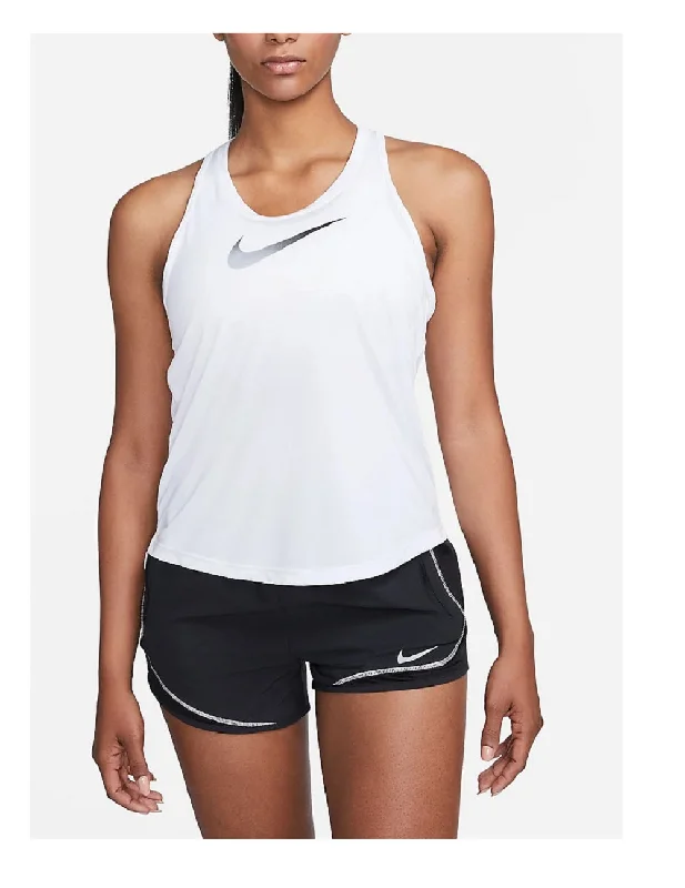 Thermal hoodieNike Women's Dry Tank Legend Essential Swoosh White/Black, M