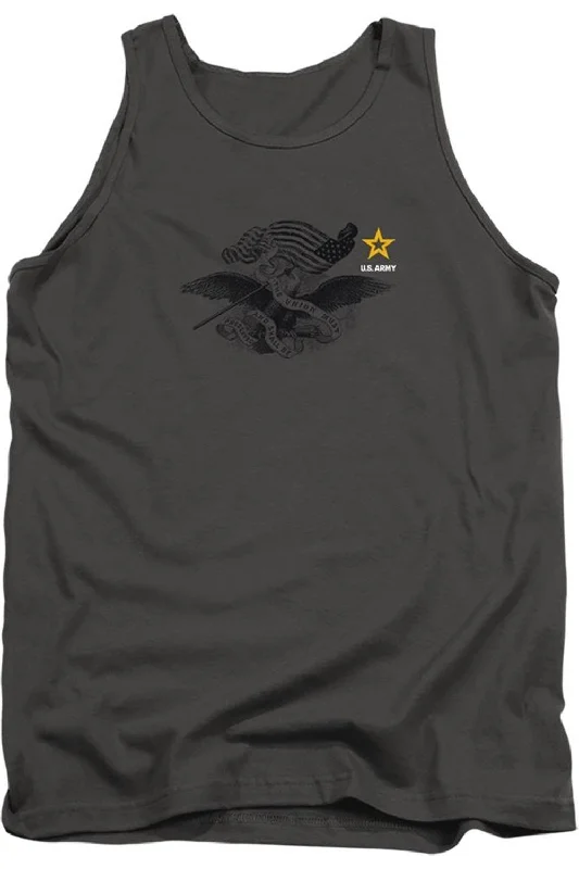 Windproof tankU.S. ARMY Left Chest Adult Tank