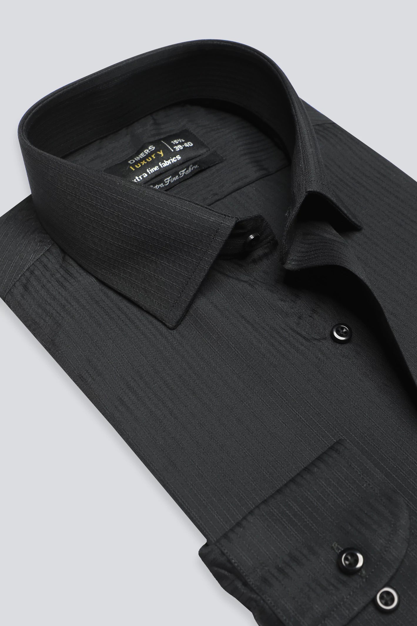 Black Textured Formal ShirtDress Shirts