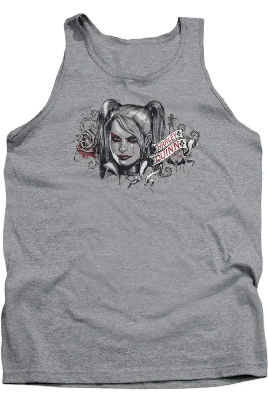 Gym jacketBatman Arkham Knight Hq Sketch Adult Tank Top