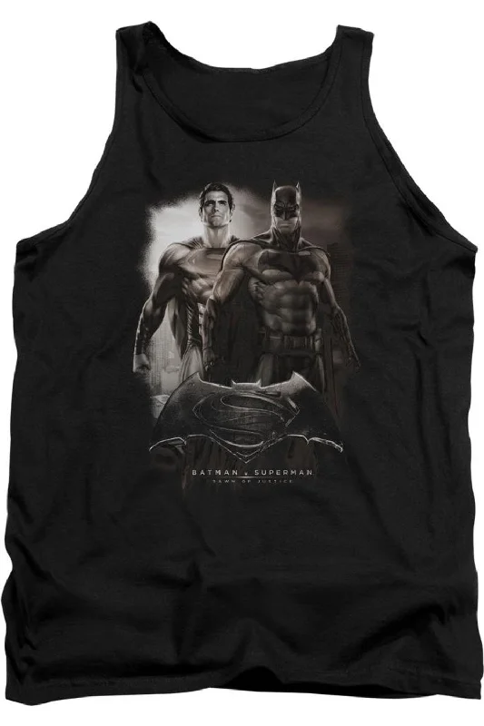 Lightweight teeBatman V Superman Dawn Adult Tank Top