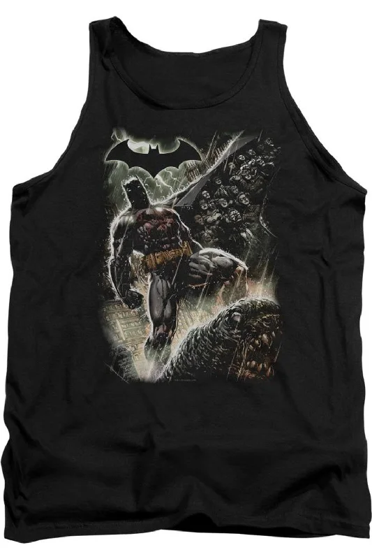 Hiking teeBatman Family Adult Tank Top