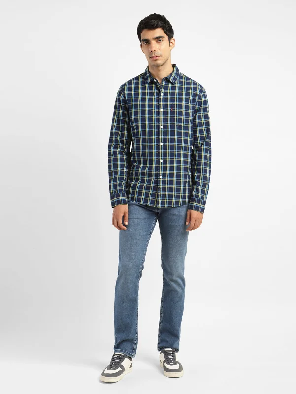 Men's Checked Slim Fit ShirtLayered Shirts