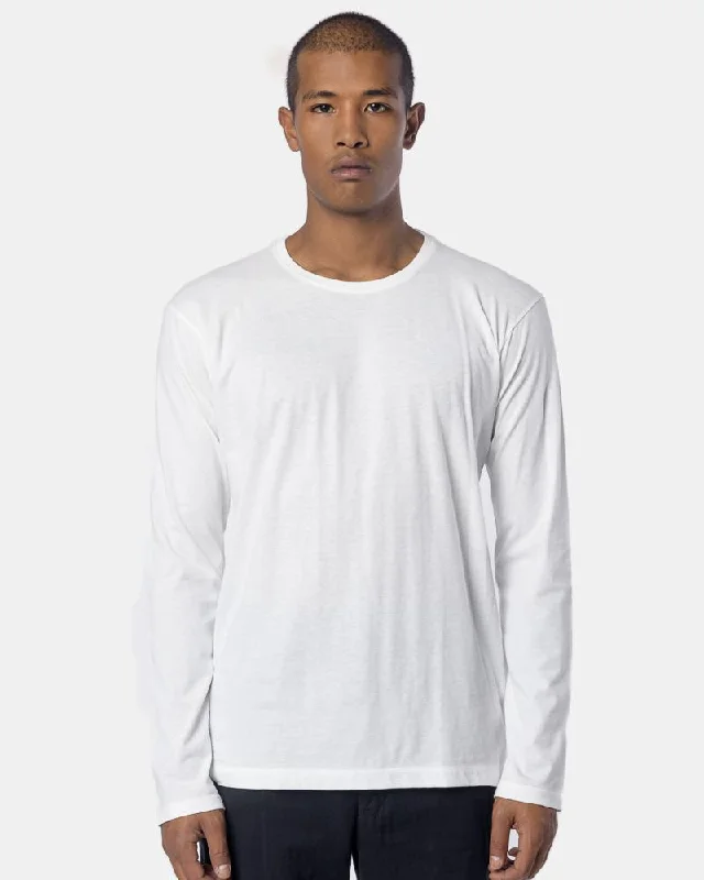 Bio Long Sleeve Basic Shirt in White