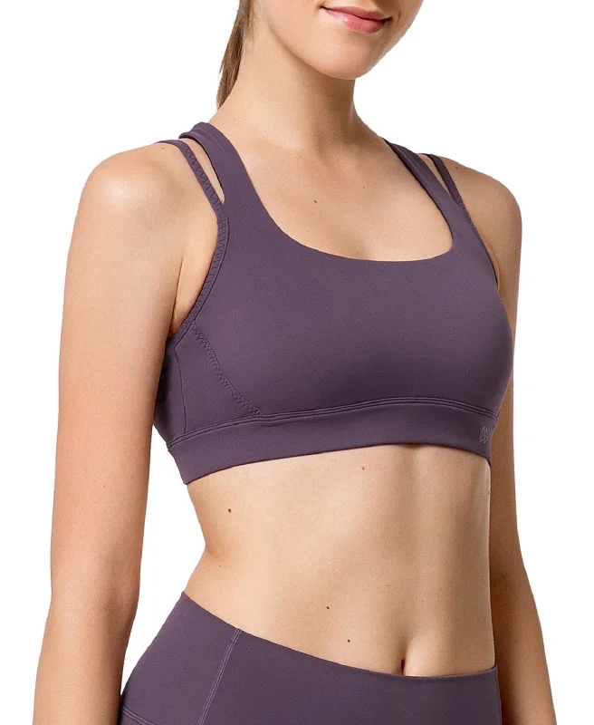 Breathable jacketYvette Women's High Support Running Sports Bra, Purple, 10/M