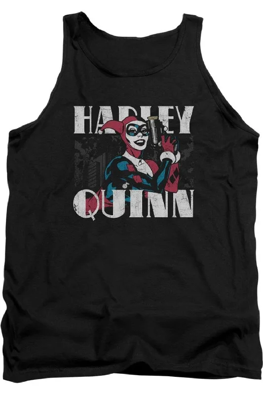 Thermal tankBatman Harley Bold Adult Tank Top