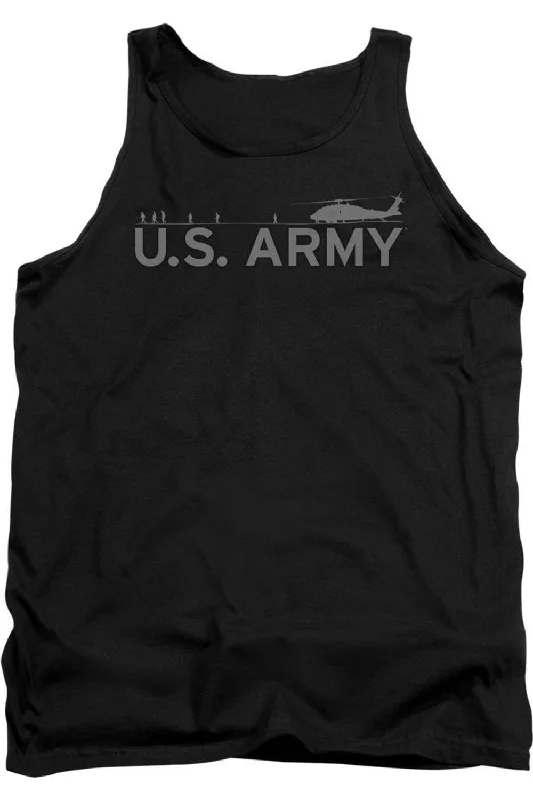 Waterproof jacketU.S. ARMY Helicopter Adult Tank