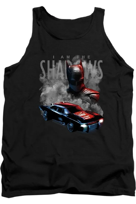 Breathable jacketThe Batman (2022) Batman and Batmobile Adult Tank Top