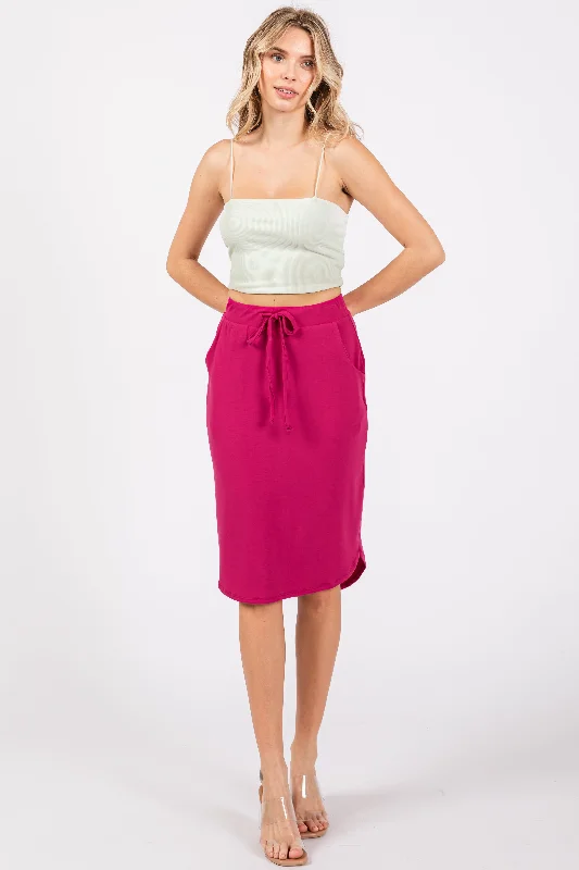 Maxi SkirtMagenta Skirt