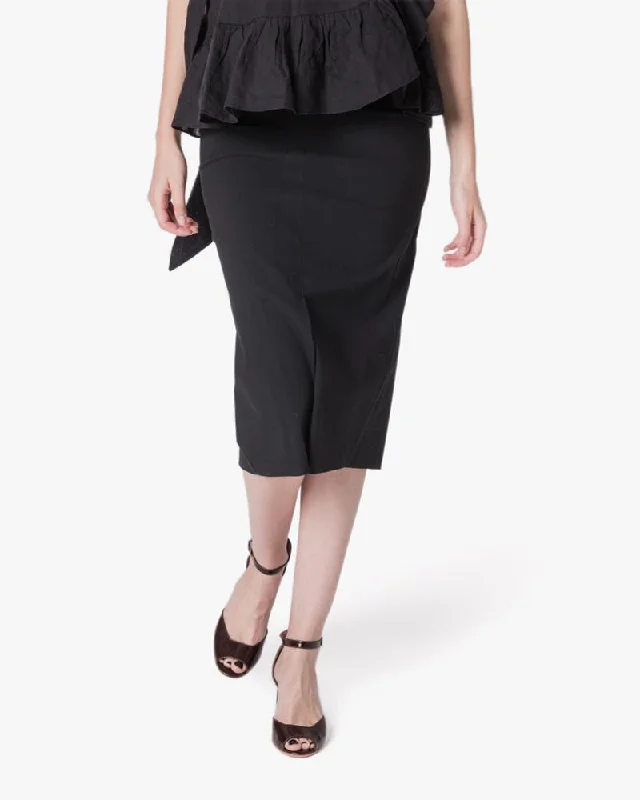 Silk SkirtOrema Skirt in Black