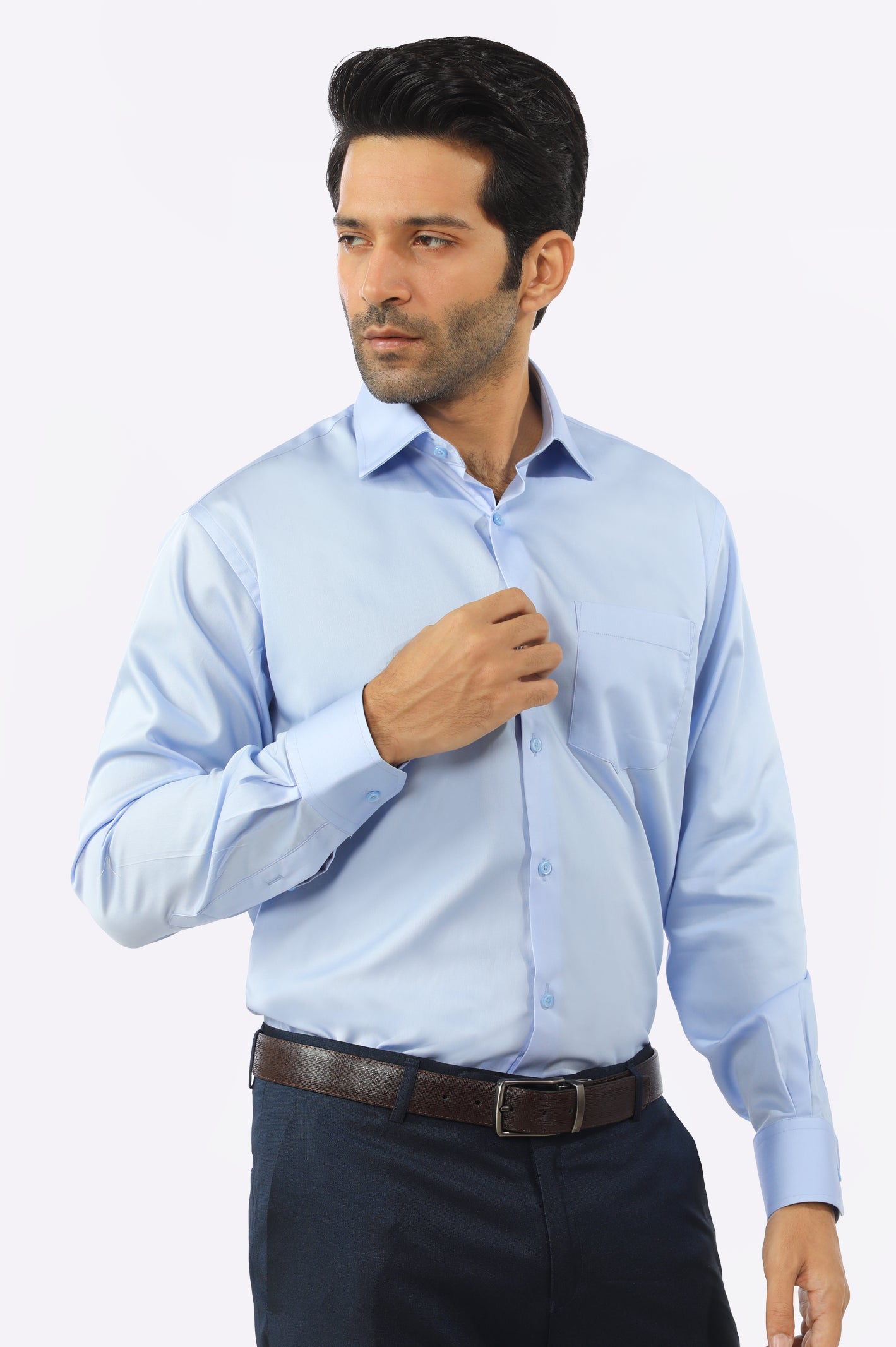 Sky Blue Formal ShirtUV-Protection Shirts