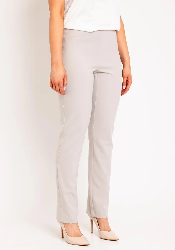 Robell Jacklyn Slim Comfort Trousers, Beige