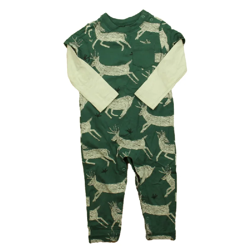 Tea Boys Green | Deer Long Sleeve Outfit