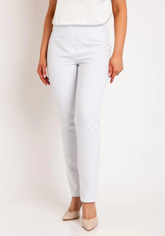 Robell Jacklyn Slim Comfort Trousers, White