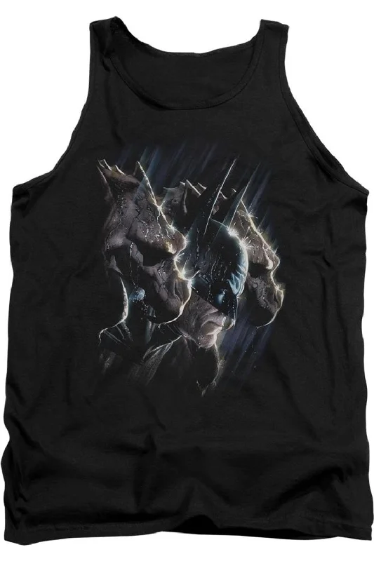 Running jacketBatman Gargoyles Adult Tank Top