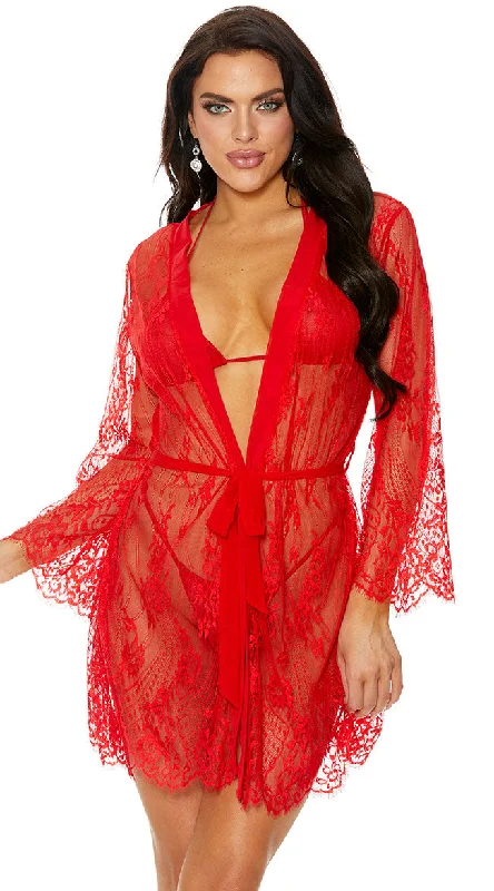 Kiss Of Temptation Robe Set