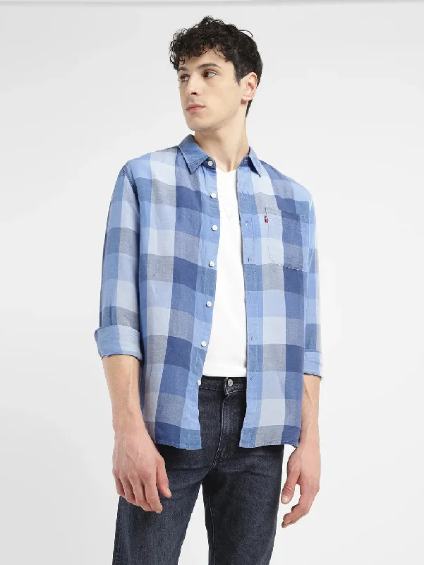 Men's Checkered Slim Fit ShirtFestival Shirts