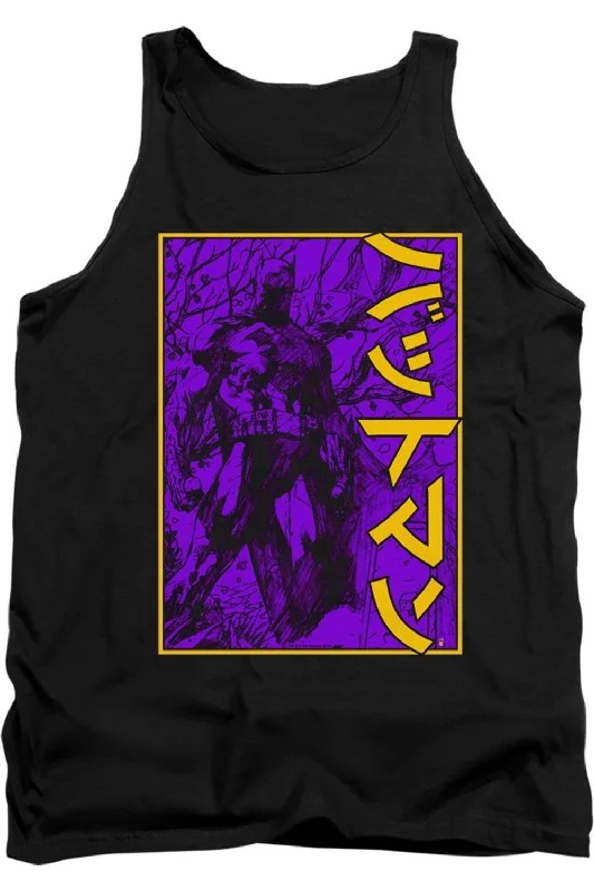 Lightweight jacketBatman Big Framed Kanji Adult Tank Top