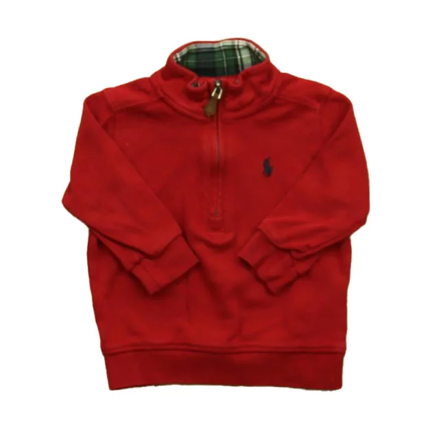 Ralph Lauren Boys Red Long Sleeve Shirt