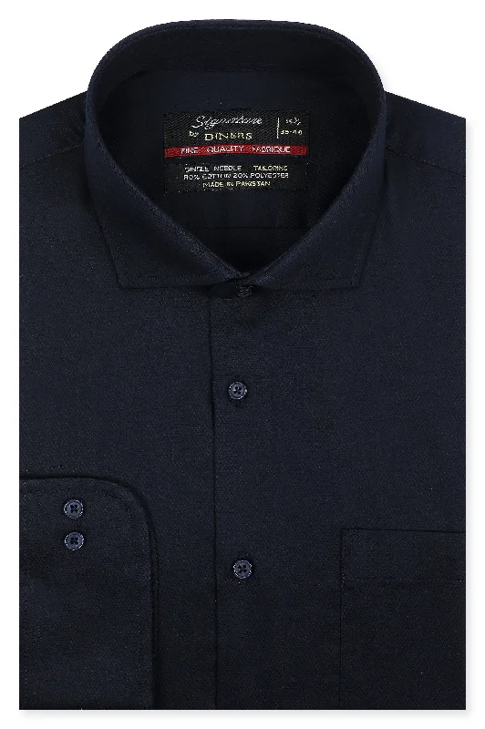 Navy Blue Formal ShirtStreetwear Shirts