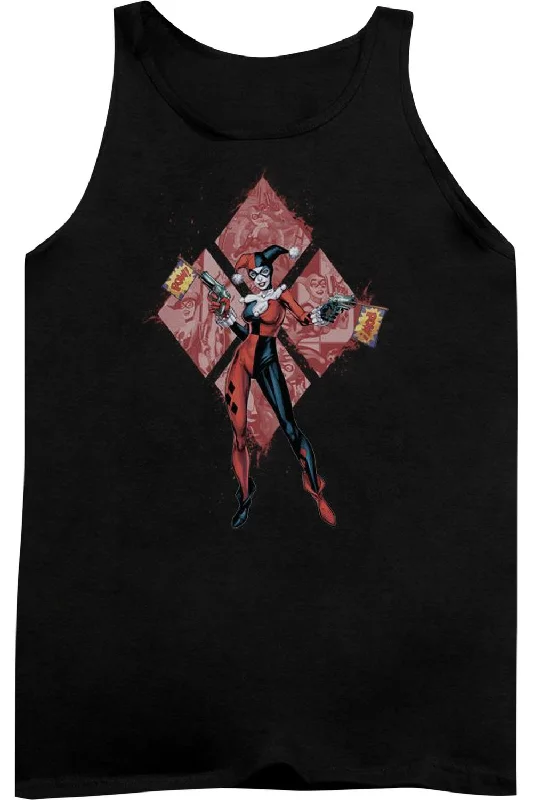 Mesh tankBatman Harley Quinn (Diamonds) Adult Tank Top