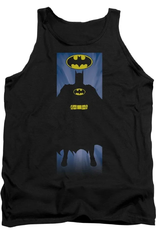 Reflective jacketBatman Block Adult Tank Top