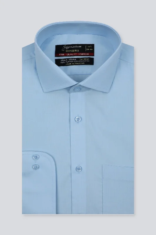 Sky Blue Formal ShirtUrban Shirts