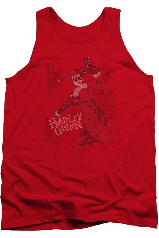 Outdoor jacketBatman Harleys Packing Adult Tank Top